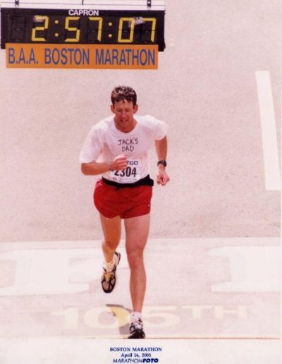 Boston Marathon 2001 - Scott Cathcart